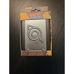 Paladone Viz Naruto Shippuden Playing Cards in Embossed Tin Collector Case - NIB